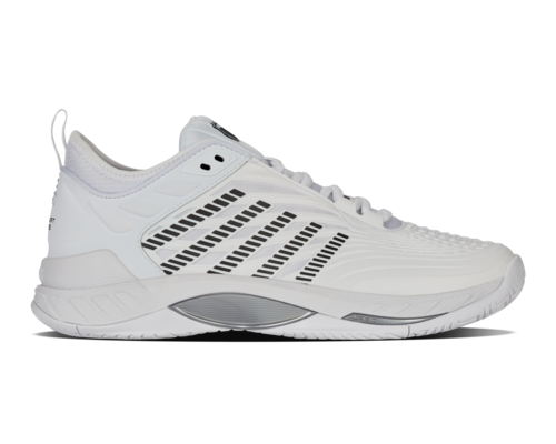 K-Swiss Men's Hypercourt Supreme 2 Footwear K-Swiss White/Black-102 7.5