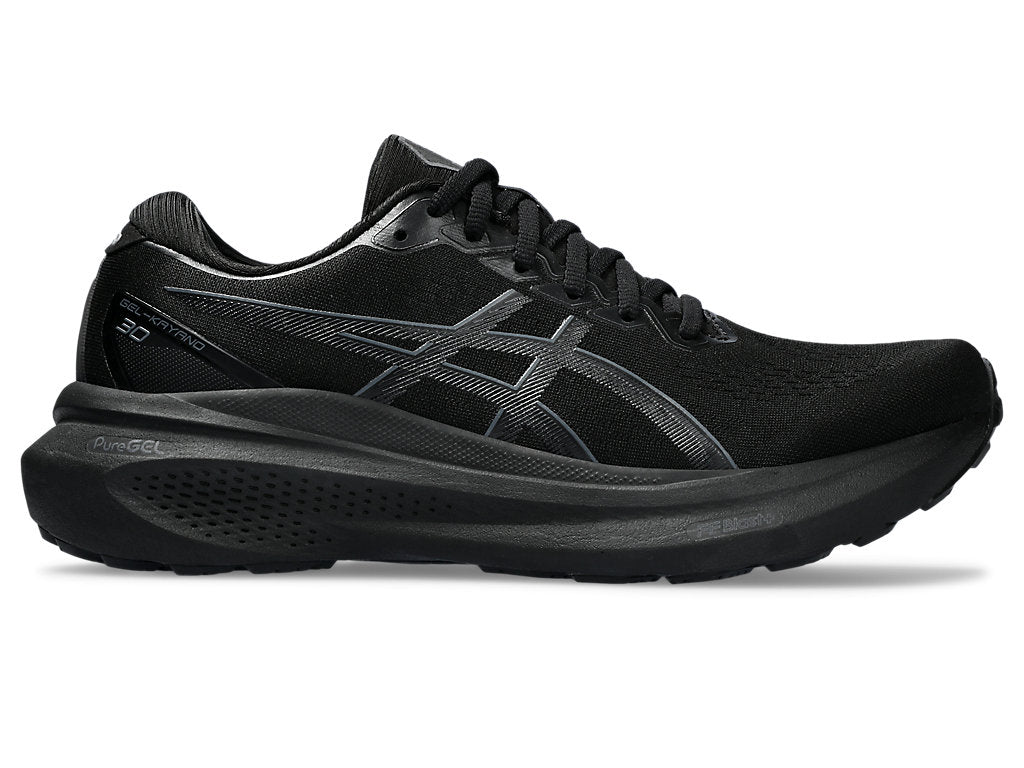 Asics Men's Gel-Kayano 30 Footwear ASICS Black/Black-001 10.5 Medium-D