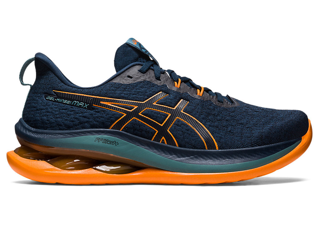 ASICS Men's Gel-Kinsei MAX Footwear ASICS French Blue/Bright Orange-400 8.5