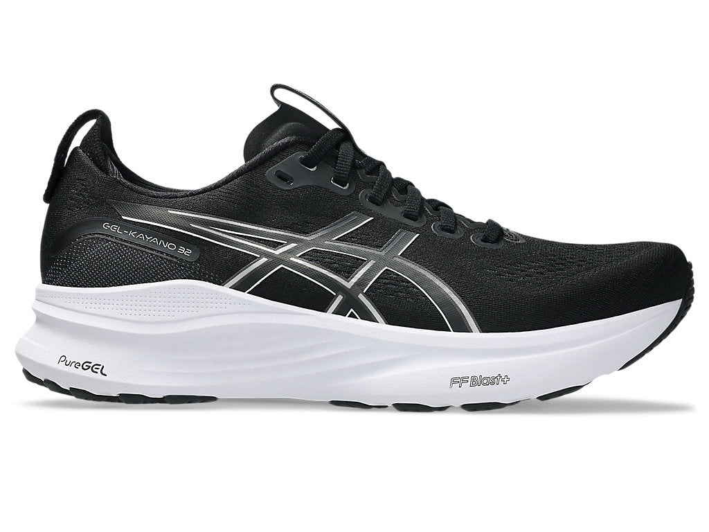 ASICS Women's Gel-Kayano 32 Footwear ASICS Black/White-002 6 Medium-B