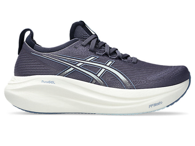 ASICS Women's Gel-Nimbus 27 Footwear ASICS Indigo Fog/Cool Grey-500 7.5 Medium-B