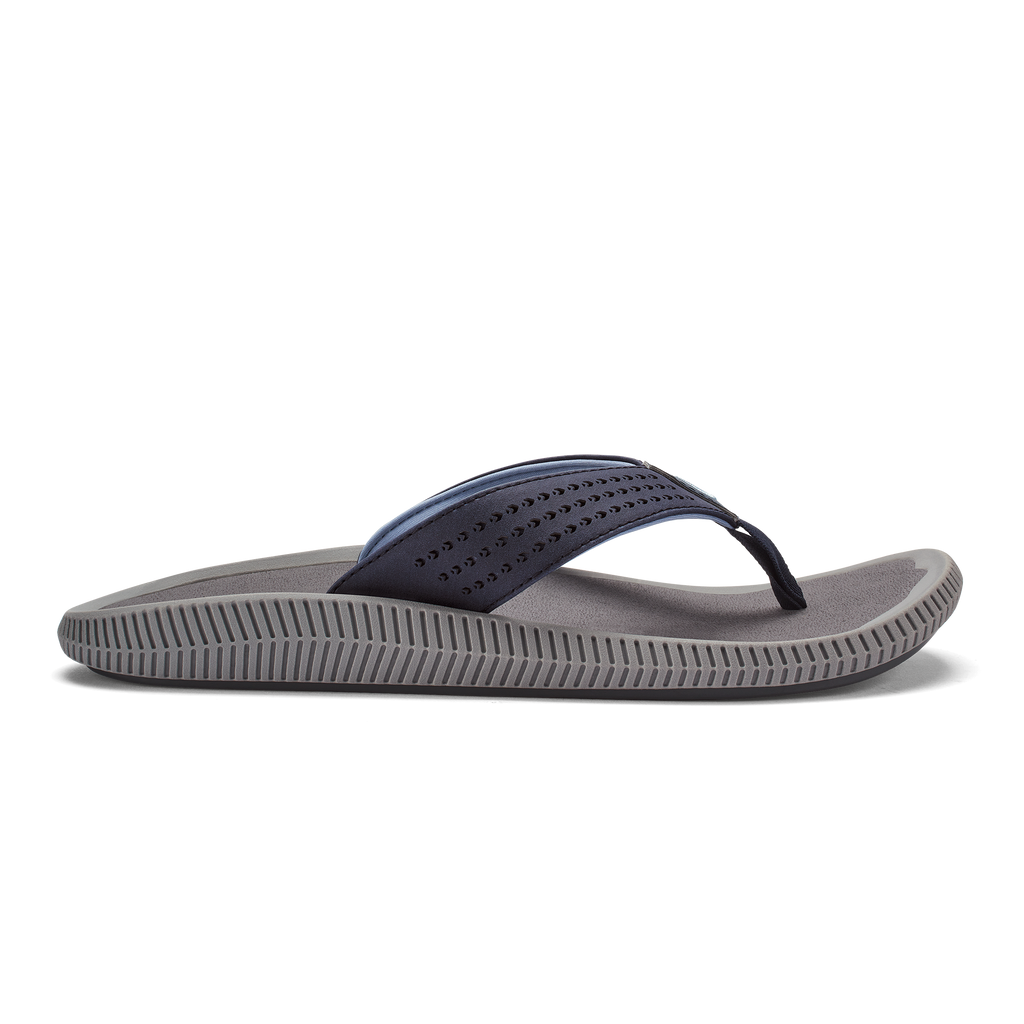 Olukai Men's Ulele Sandals Footwear Olukai Blue Depth/Charcoal-TF26 8 