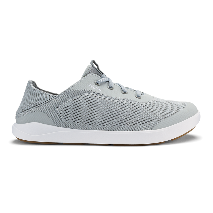 Olukai Men's Moku Pae No Tie Shoes Footwear Olukai Cloud Grey/Ash 8