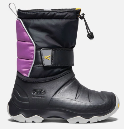 Keen Big Kids Lumi Ii Waterproof Boot Footwear KEEN Black/Wood Violet 1