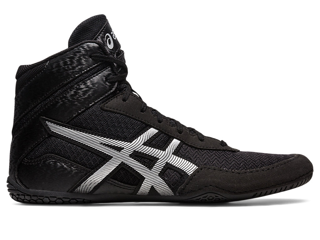 ASICS Men's Matcontrol 3 Wrestling Shoe Footwear ASICS Black/Pure Silver-001 6.5