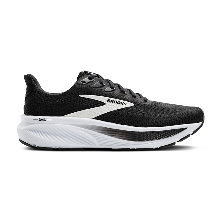 Brooks Men's Ghost 17 Footwear Brooks Black/Grey/White-090 7.5 Medium-D