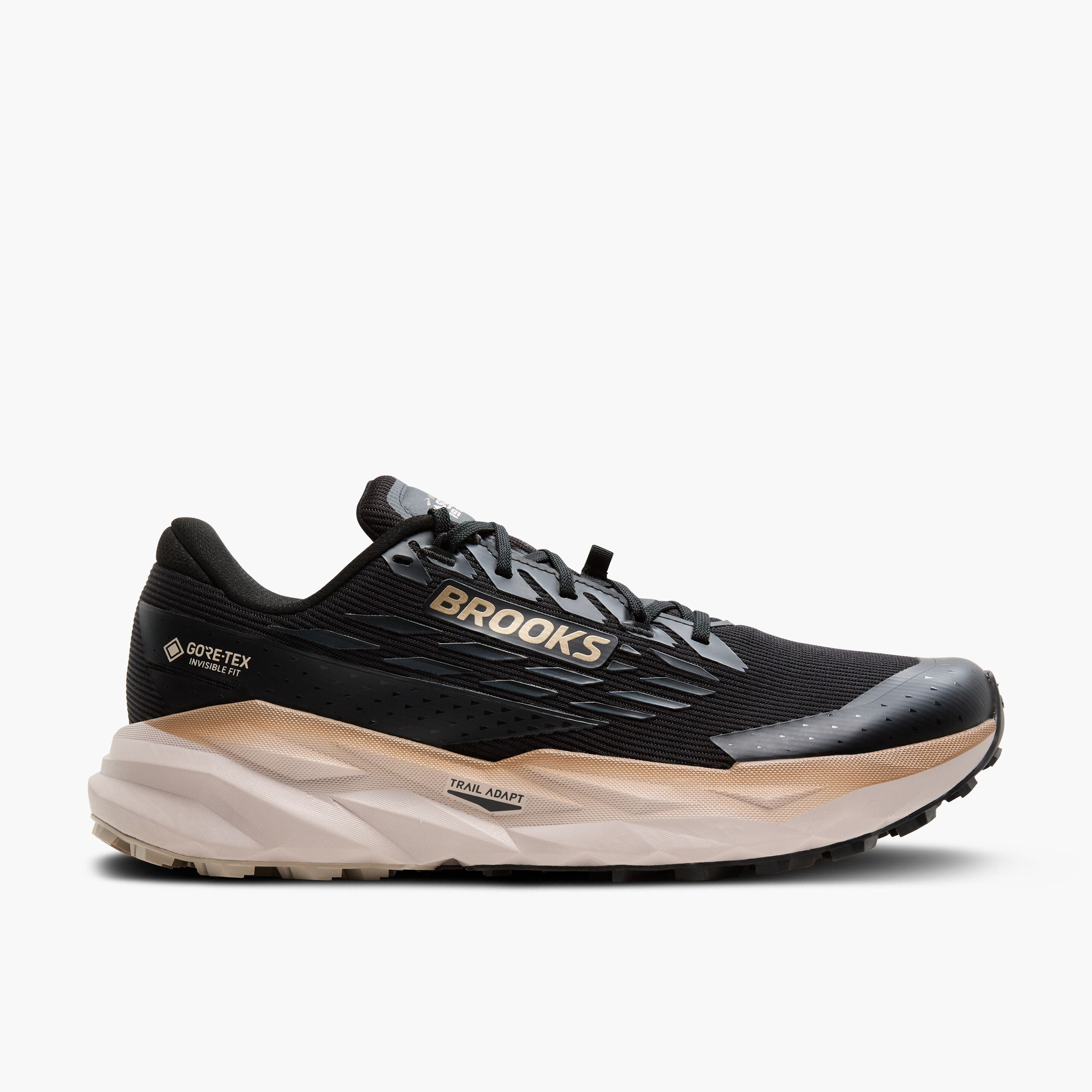 Brooks Men's Cascadia 19 GTX Footwear Brooks Black/Ebony/Chateau Gray-065 8