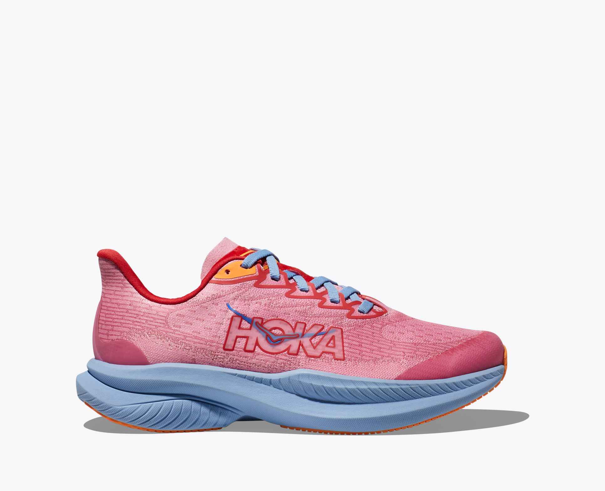 Hoka Kids' Mach 6 Footwear Hoka One One Peony/Cerise-PNYC 3.5