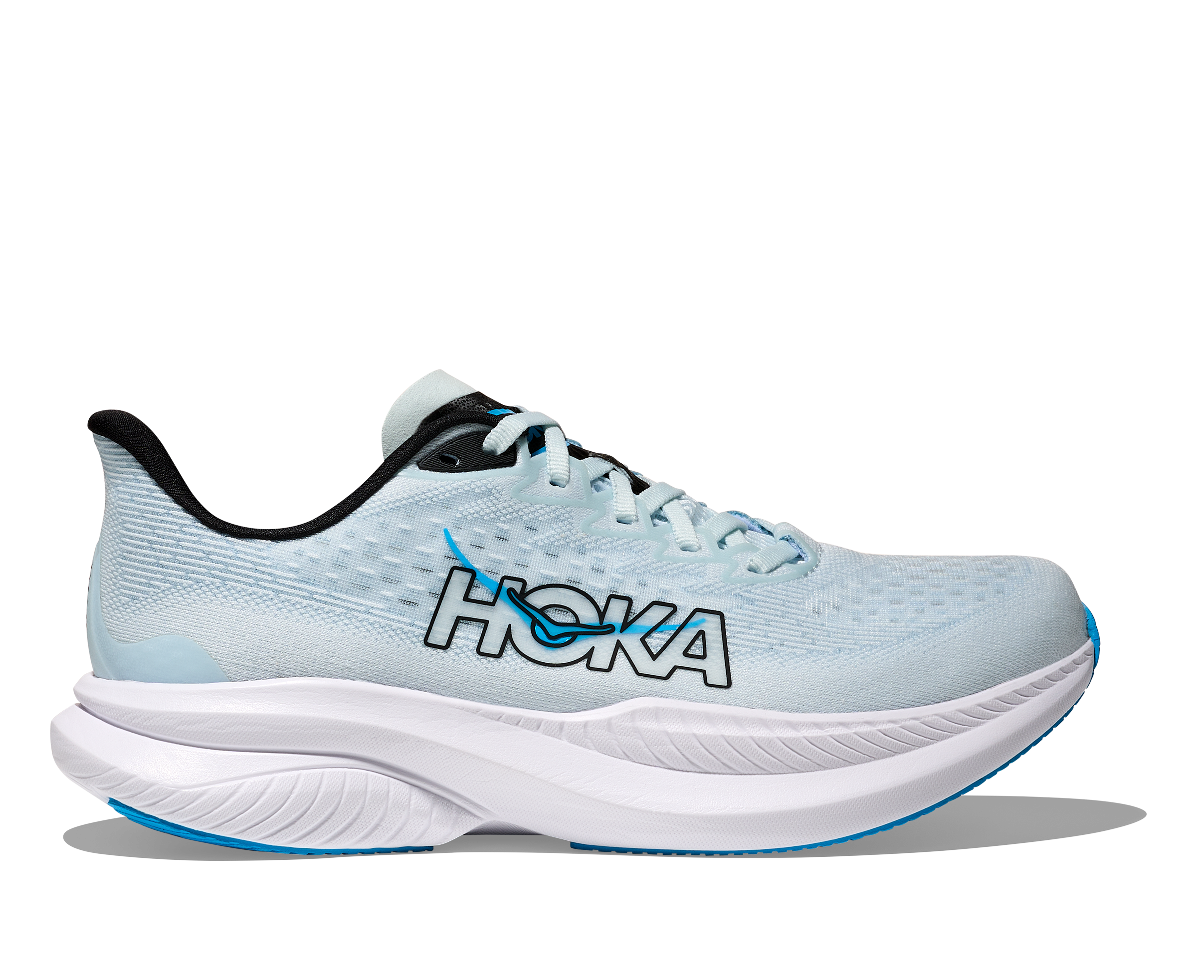 Hoka Women's Mach 6 Footwear Hoka One One Tundra Blue/Raindrop-TNDR 5.5