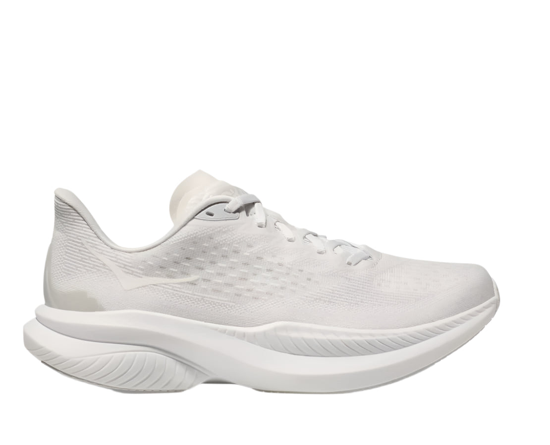 Hoka Women's Mach 6 Footwear Hoka One One White/White 9