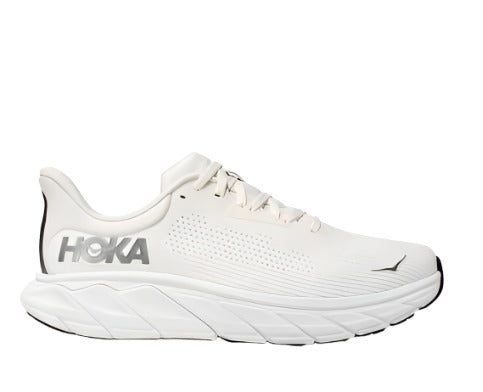 Hoka Men's Arahi 7 Footwear Hoka One One Blanc De Blanc/Steel Wool-BDBSW 8 Medium-D