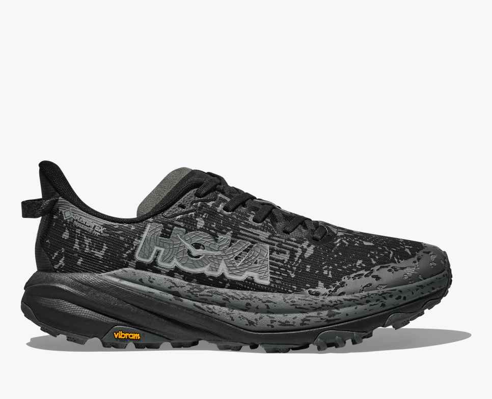 Hoka Men's Speedgoat 6 GTX Footwear Hoka One One Black/Outer Orbit-BCKT 8