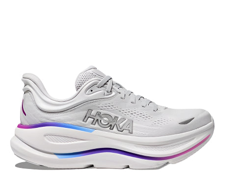Hoka Women's Bondi 9 Footwear Hoka One One Cosmic Grey/White-CYWH 6 Medium-B