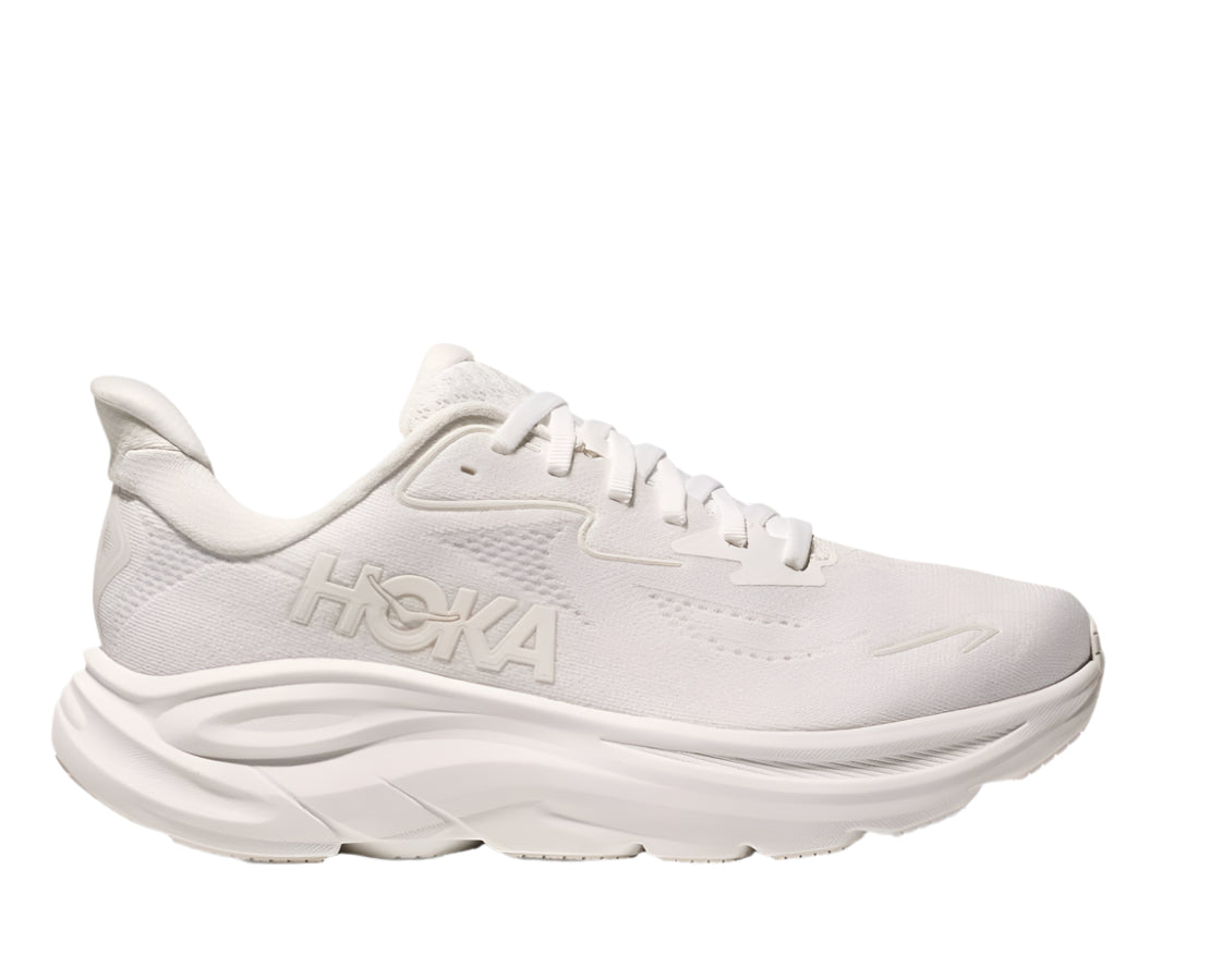 Hoka Women's Clifton 10 Footwear Hoka One One White/White-WWH 5.5 Medium-B