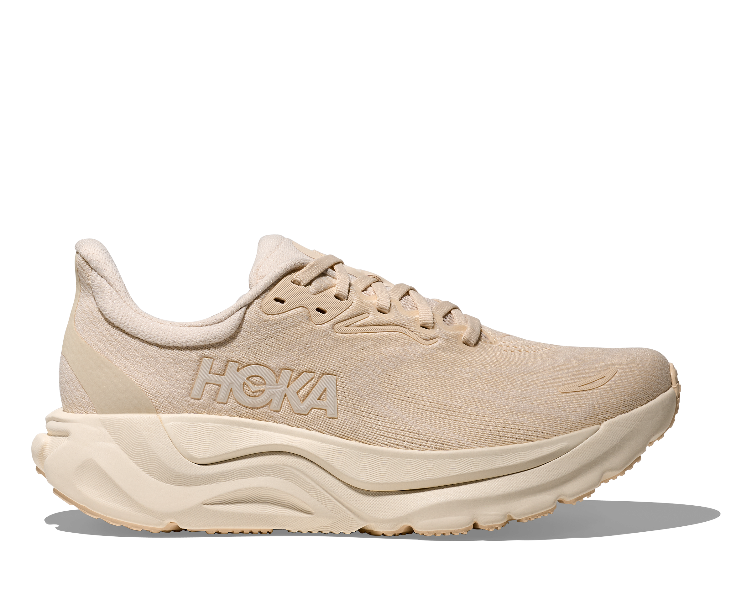 Hoka Women's Arahi 8 Footwear Hoka One One Birch/Alabaster-BHLB 6 Medium-B