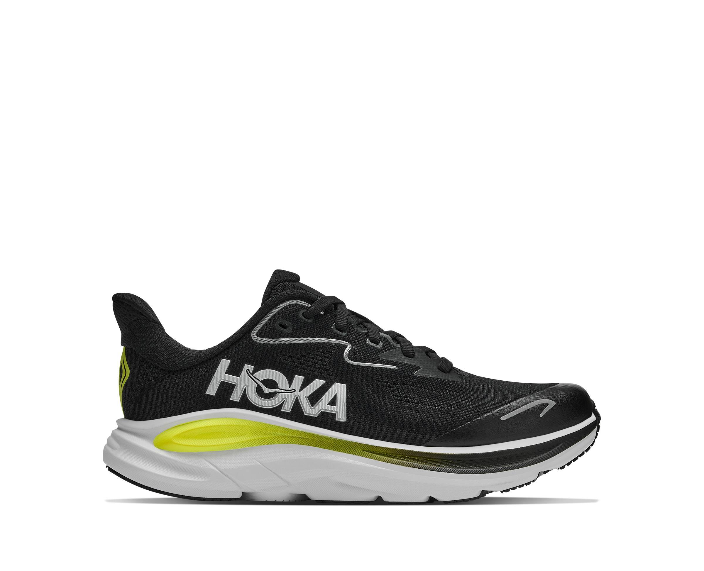 Hoka Kids' Clifton 10 Footwear Hoka One One Black/Cosmic Grey-BKCS 3.5