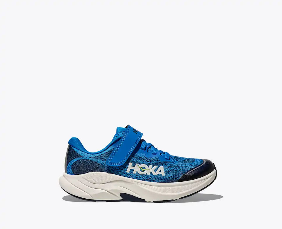 Hoka Kids' Rincon 4 (PS) Footwear Hoka One One Electric Cobalt/Varsity Navy 12