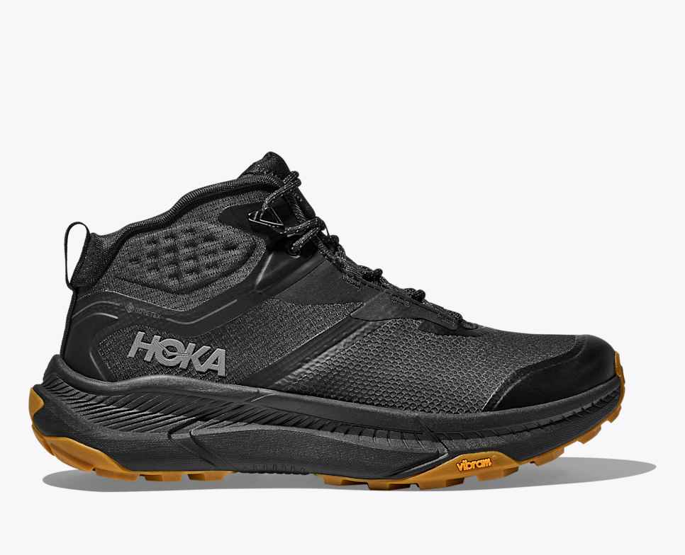 Hoka Men's Transport GTX Footwear Hoka One One Black/Black-BBL 7.5