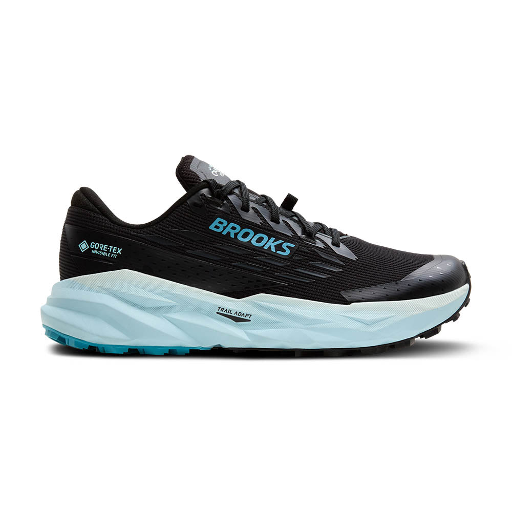 Brooks Women's Cascadia 19 GTX Footwear Brooks Black/Ebony/Blue Flower-010 6