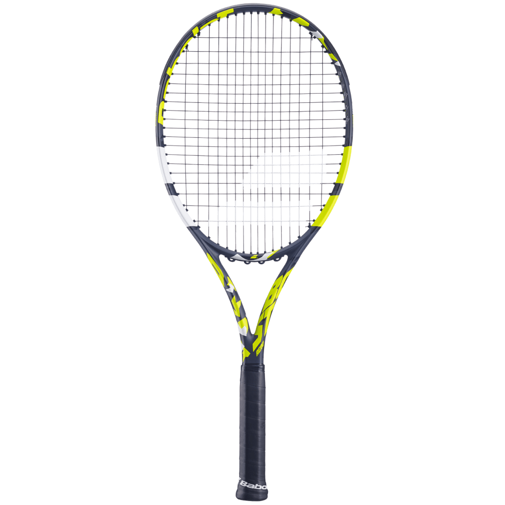 Babolat Boost Aero Tennis Racquet Equipment Babolat Grey/Yellow 4(0)