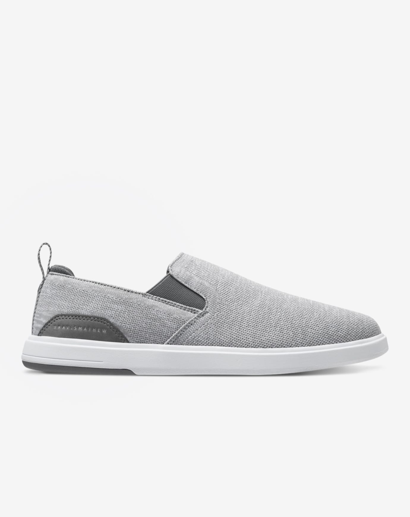TravisMathew The Modern Slip-On Shoe Footwear TravisMathew Heather Sleet 7.5