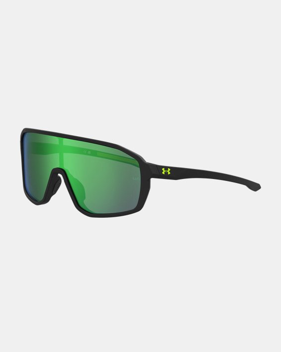 Under Armour Gameday Jr. Mirror Sunglasses Accessories Under Armour Transparent High Vis Yellow / Dark Ruthenium - 730  