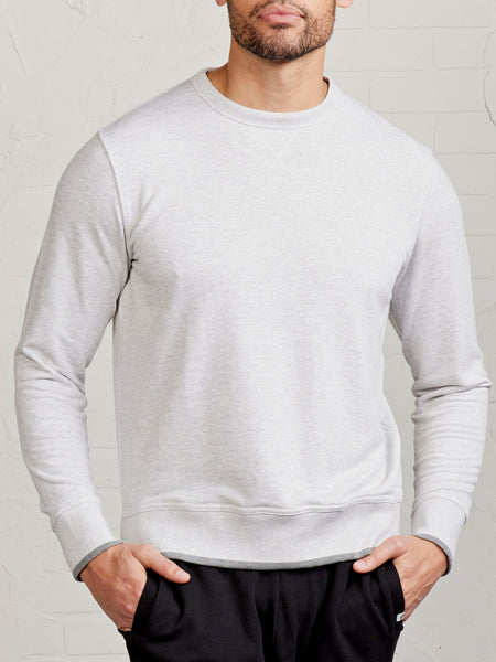 Tasc Men's Stadium French Terry Sweatshirt Apparel Tasc Marble Heather-055 Small