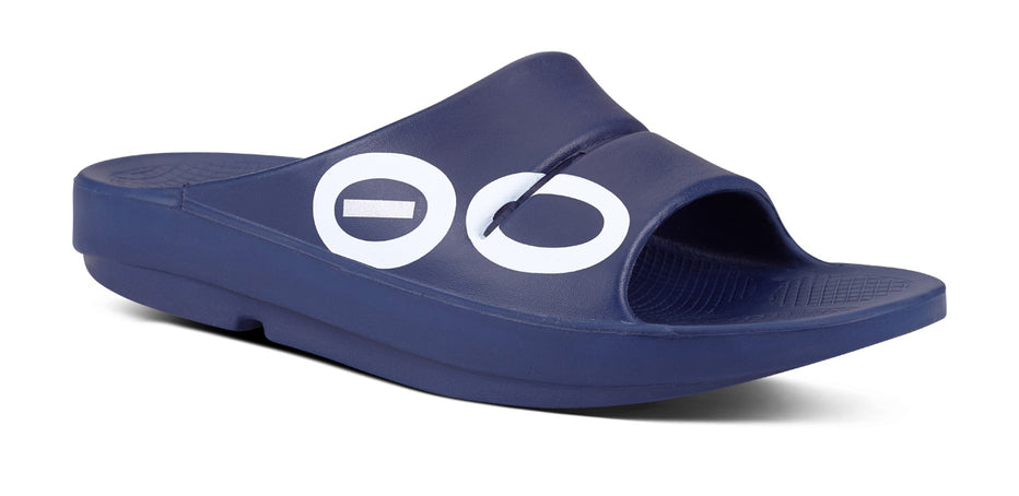 Oofos Ooahh Sport Slide Footwear OOFOS Navy M4/W6