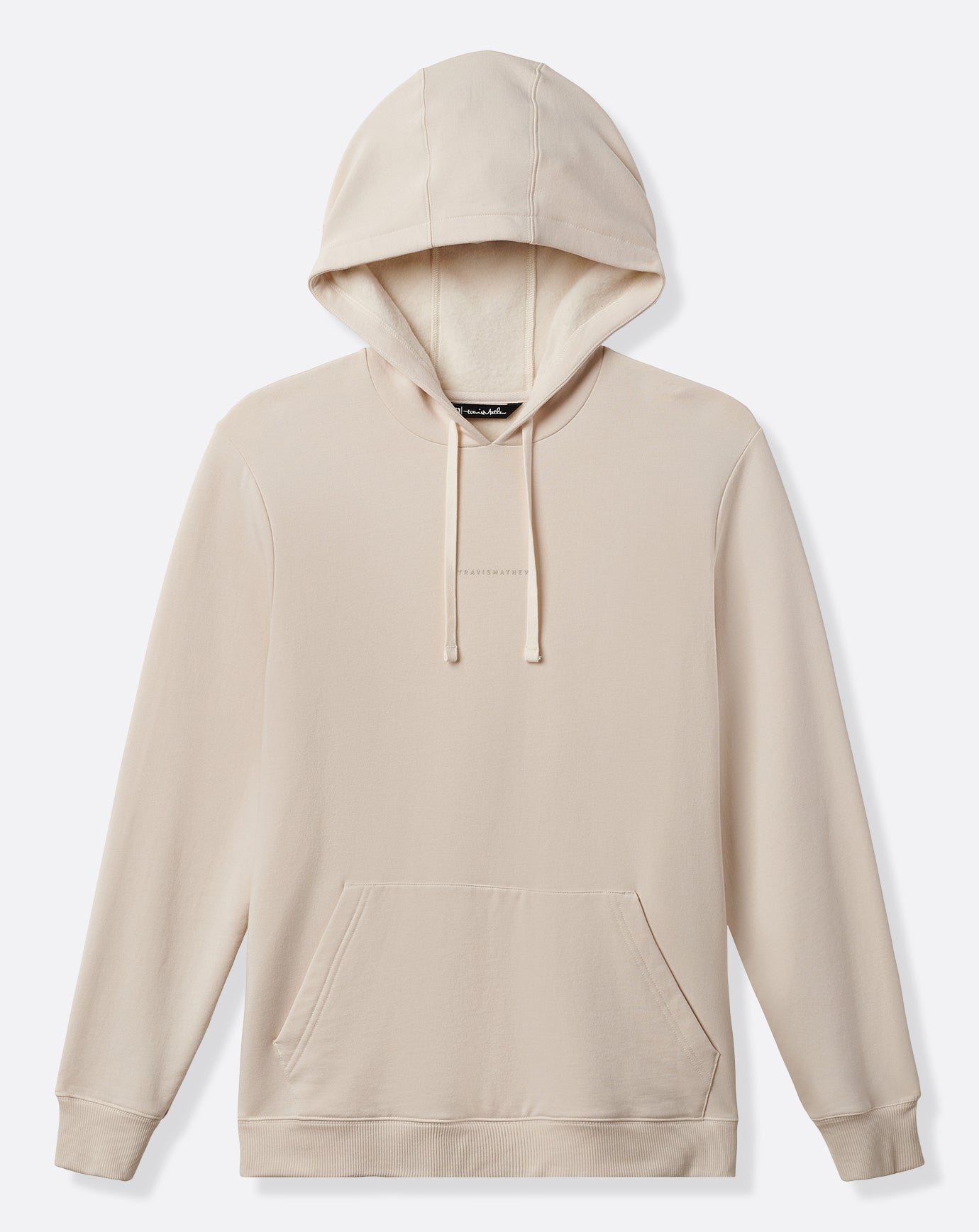 TravisMathew Men's Coastal Cloud Hoodie Apparel TravisMathew Moonbeam Small