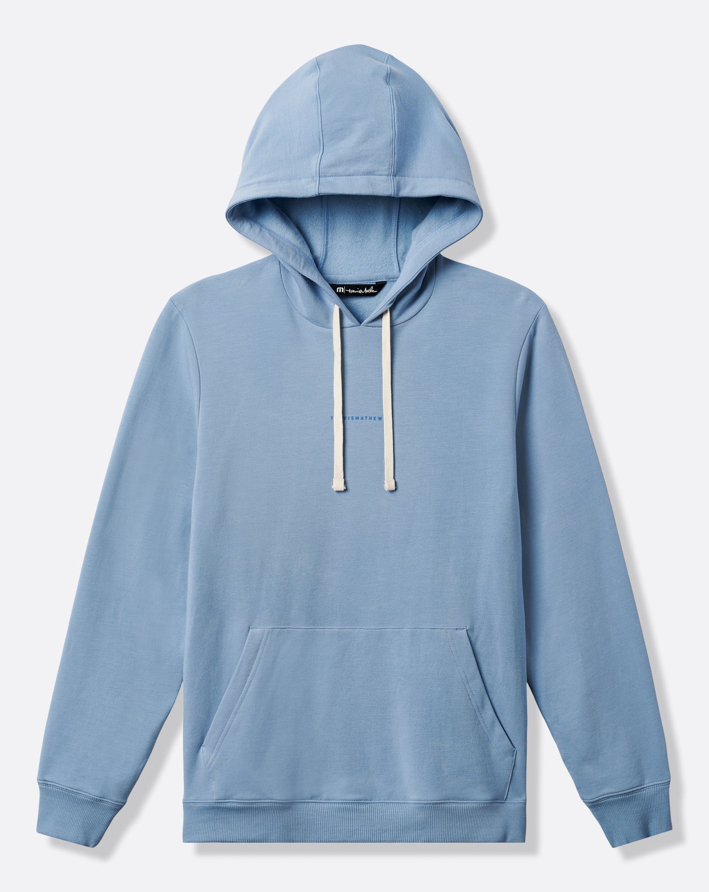 TravisMathew Men's Coastal Cloud Hoodie Apparel TravisMathew Ash Blue Small