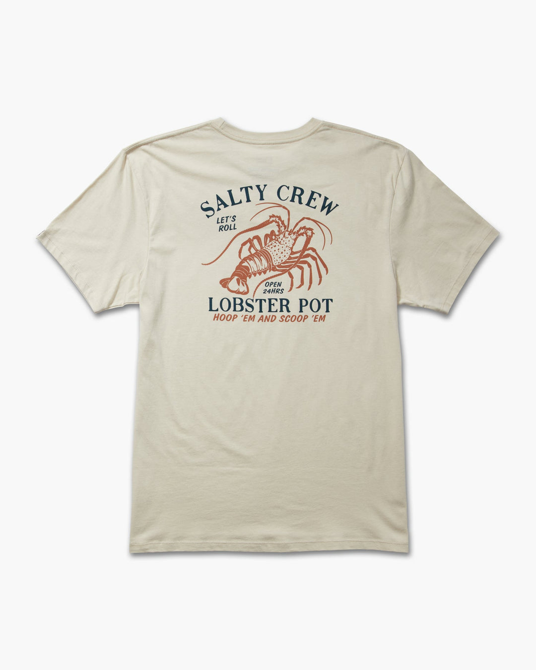 Salty Crew Men's Lobster Pot Short Sleeve Tee Apparel Salty Crew Bone Small