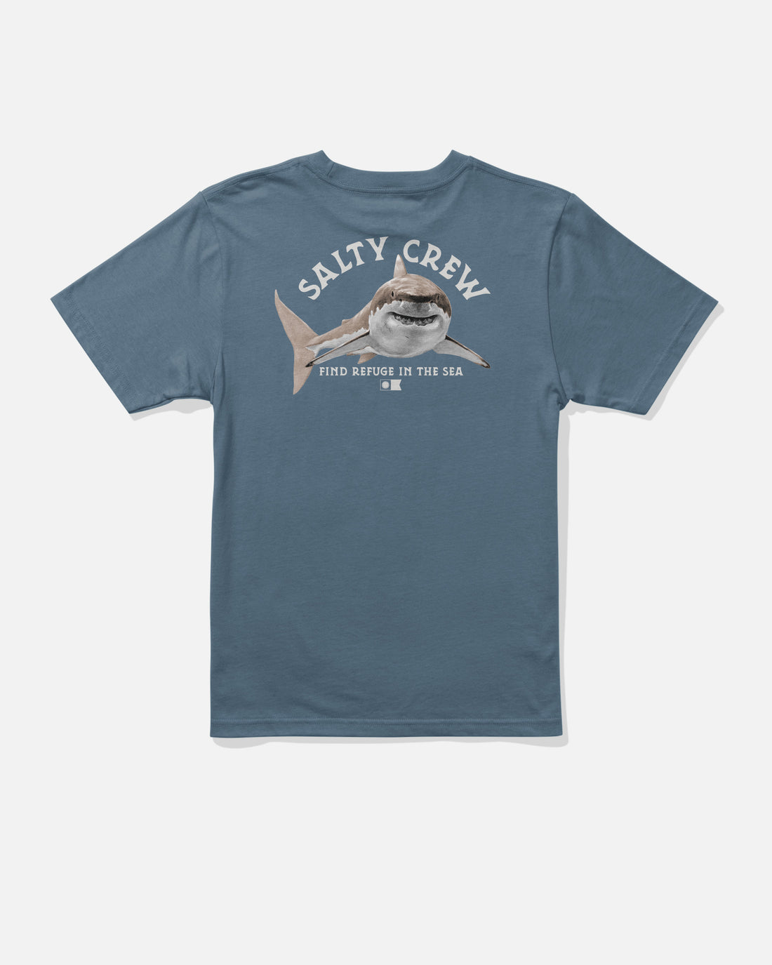 Salty Crew Boys' Lurking SS Tee Apparel Salty Crew Slate Small