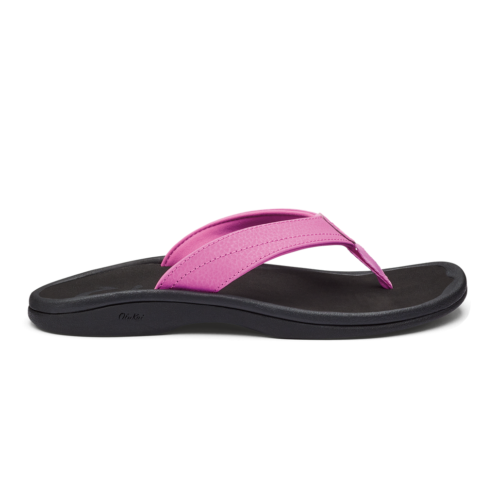 Olukai Women's Ohana Sandal Footwear Olukai Dragon Fruit/Black 6