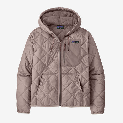 Patagonia Women's Diamond Quilted Bomber Hoody Apparel Patagonia Stingray Mauve-STYM XSmall