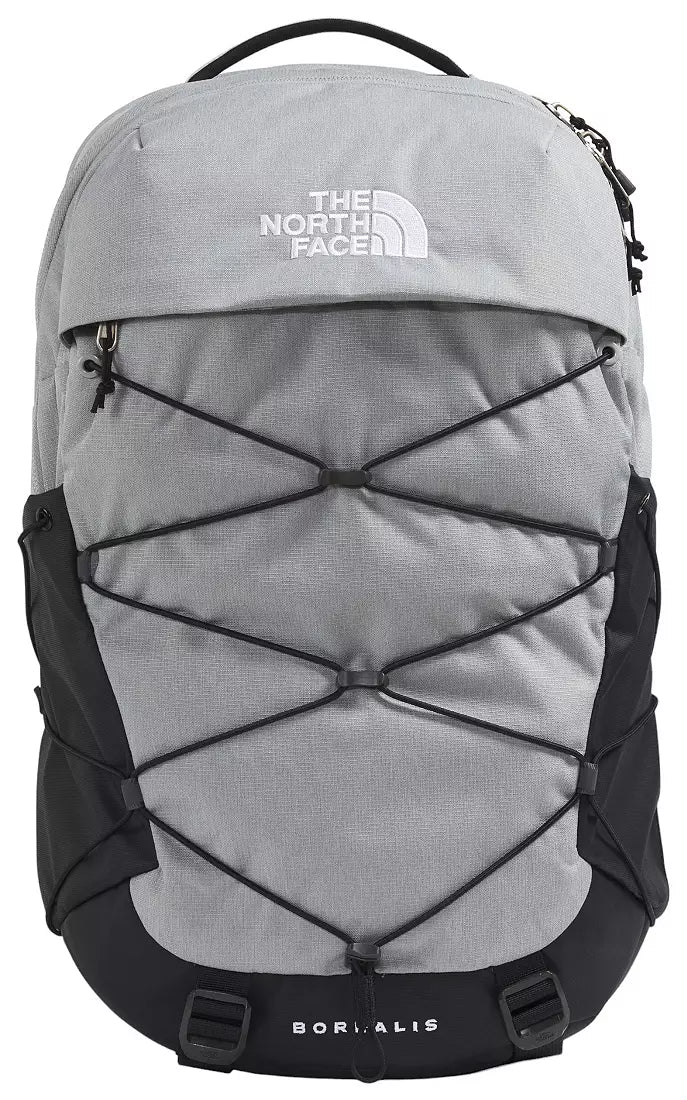 The North Face Borealis Backpack Accessories North Face Meld Grey Dark Heather/TNF Black-4S6