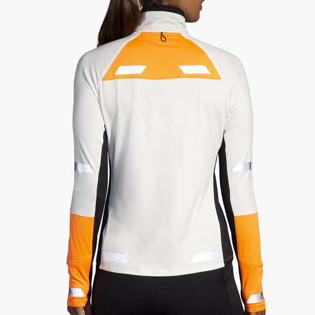 Brooks Women's Run Visible 1/2 Zip 2.0 Apparel Brooks