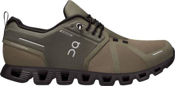 ON Men's Cloud 5 Waterproof Footwear ON Olive/Black 10
