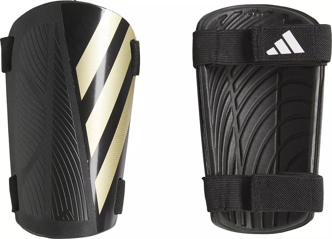 adidas Tiro Training Shinguards Equipment Adidas Black/Gold Metallic/White-IP3998 Small