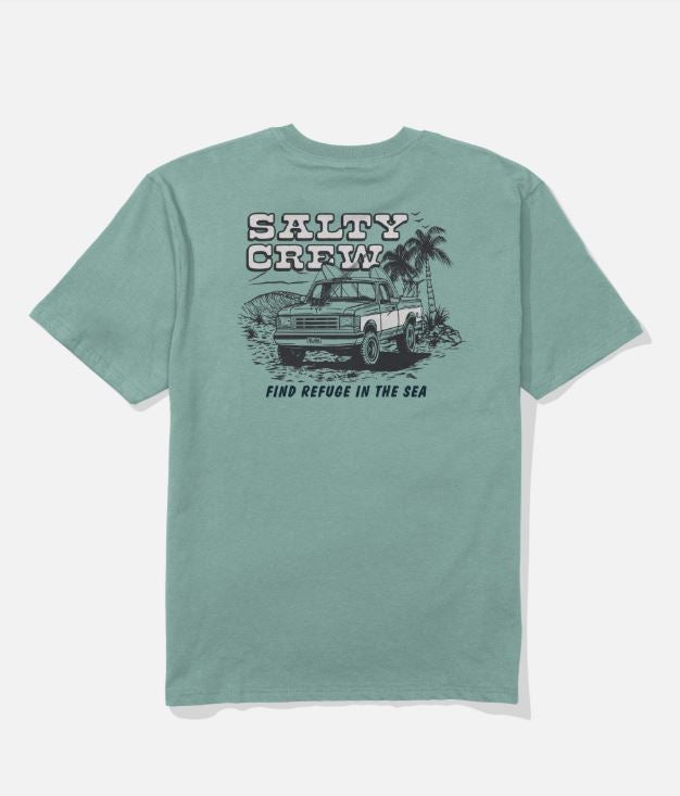 Salty Crew Men's Truck Stop Classic Tee Apparel Salty Crew Mackerel Small