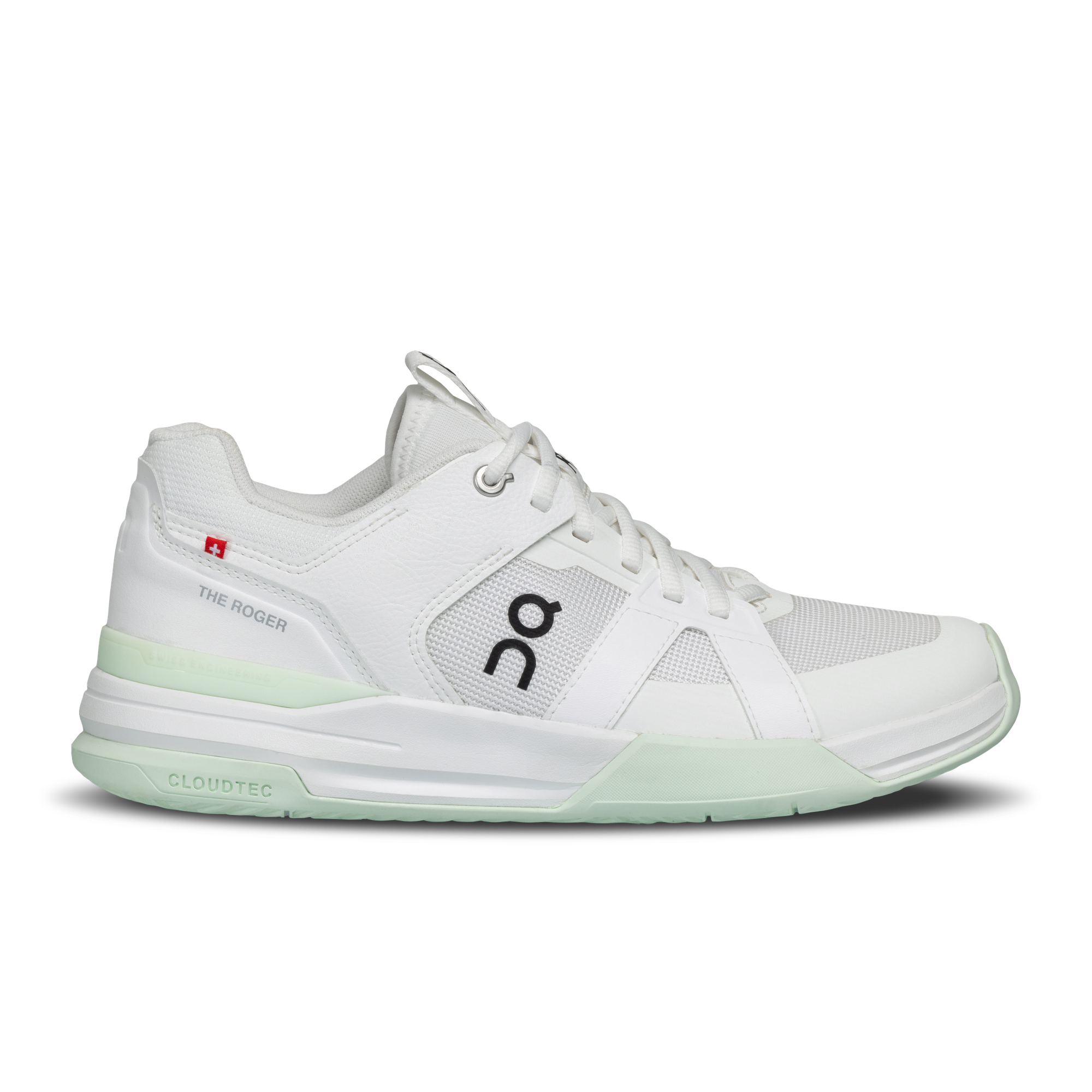 ON Women's The ROGER Clubhouse Pro Footwear ON White/Lima 6