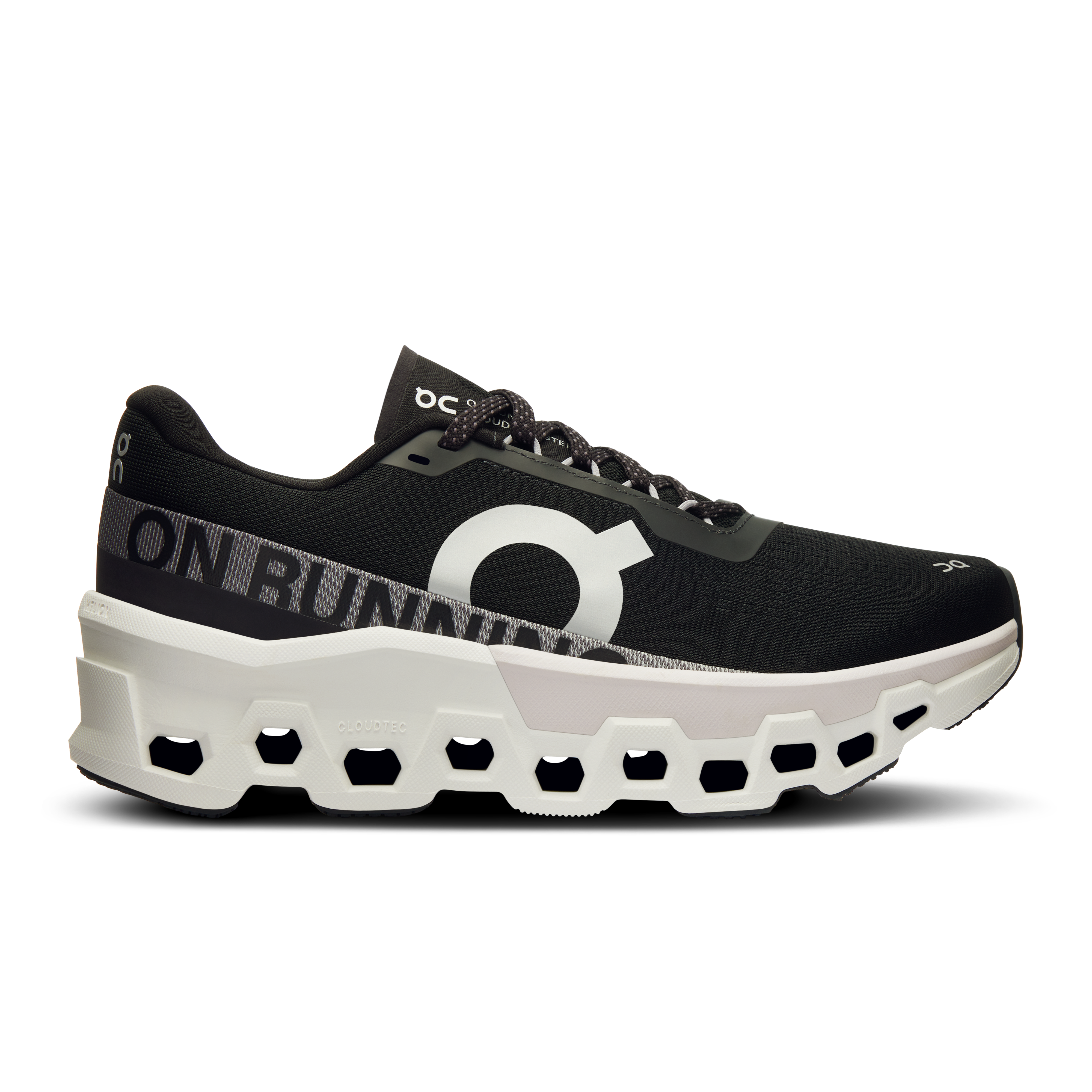 ON Men's Cloudmonster 2 Footwear ON Black/White 11.5