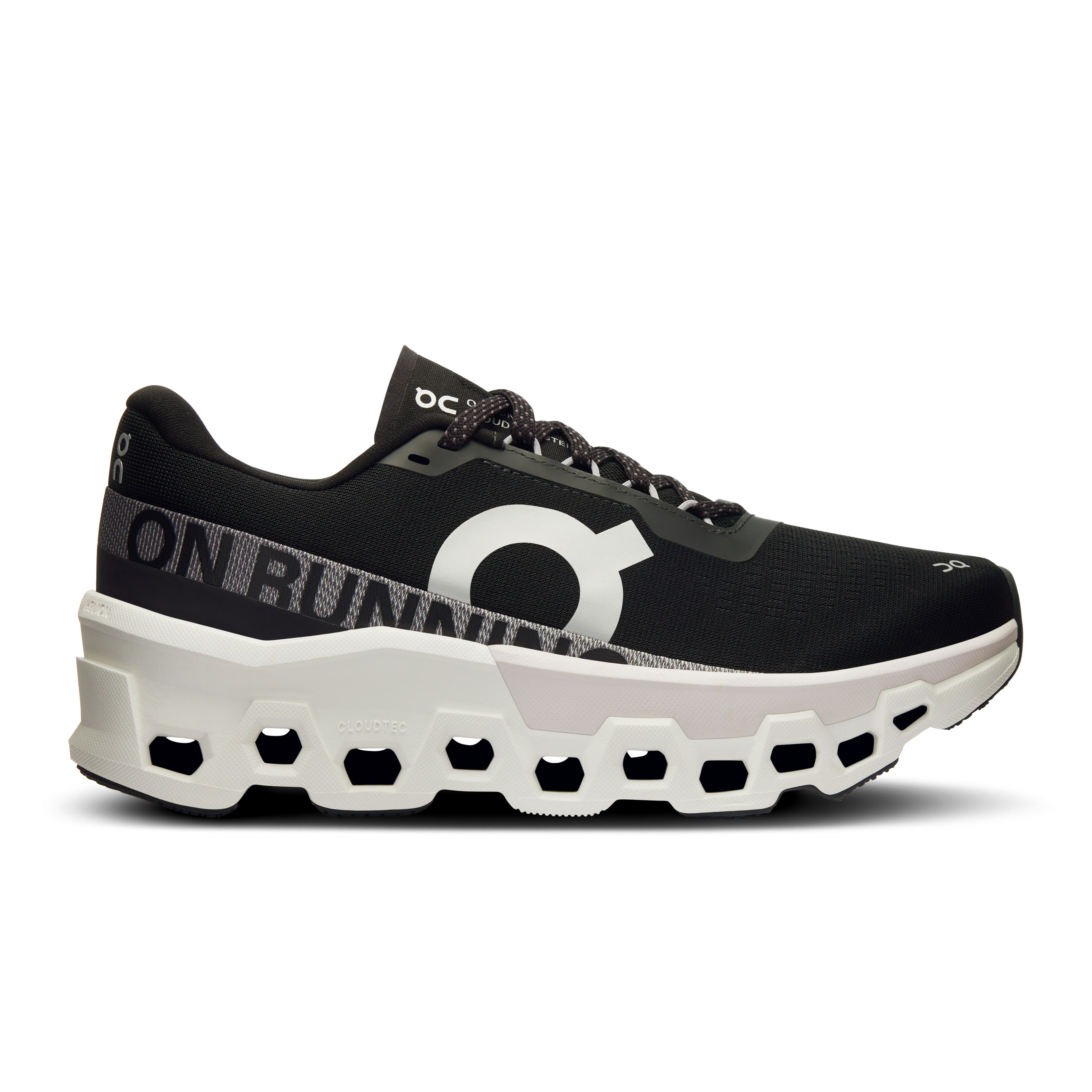 ON Men's Cloudmonster 2 Footwear ON Black/White 11.5 