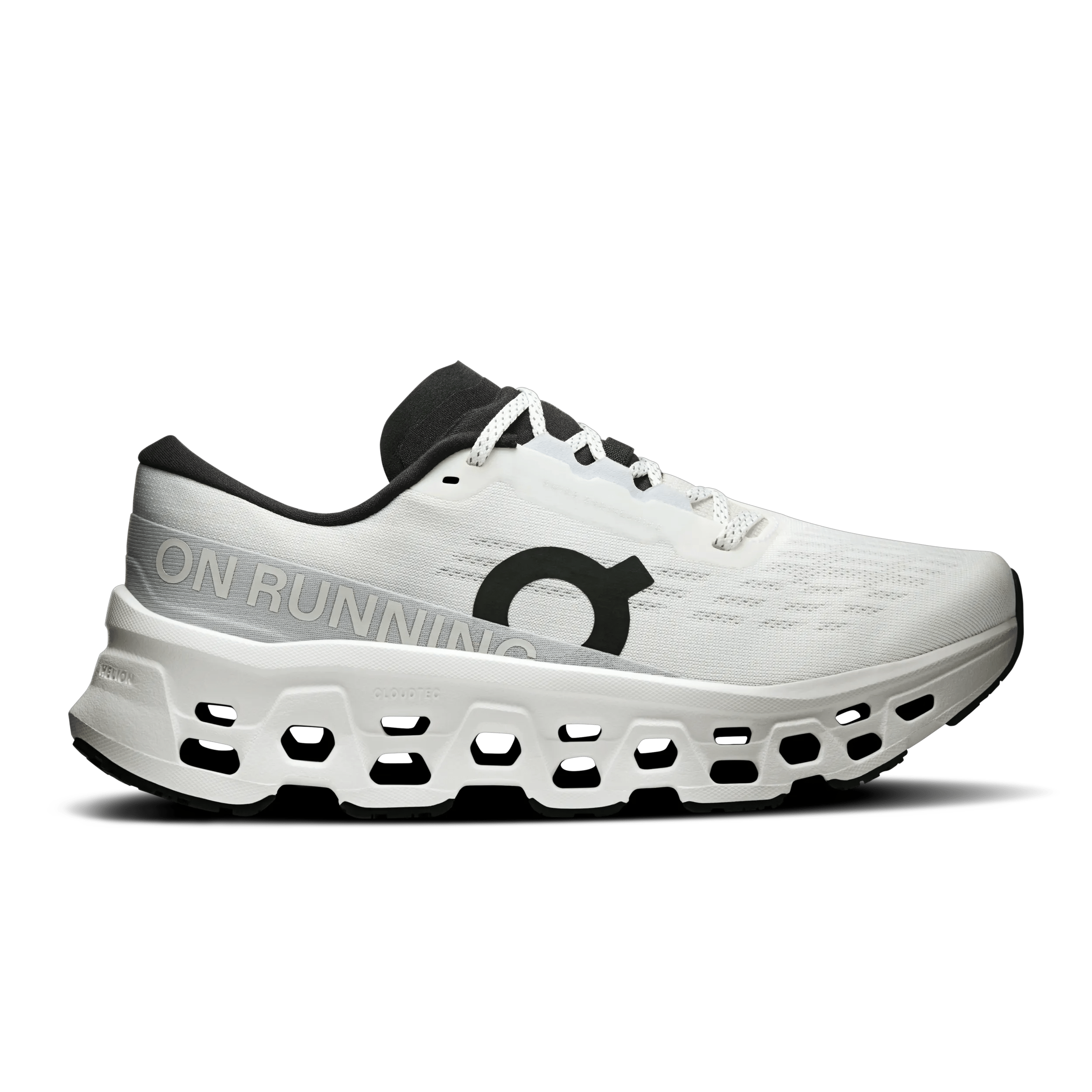 ON Women's Cloudmonster 3 Footwear ON White/White 6