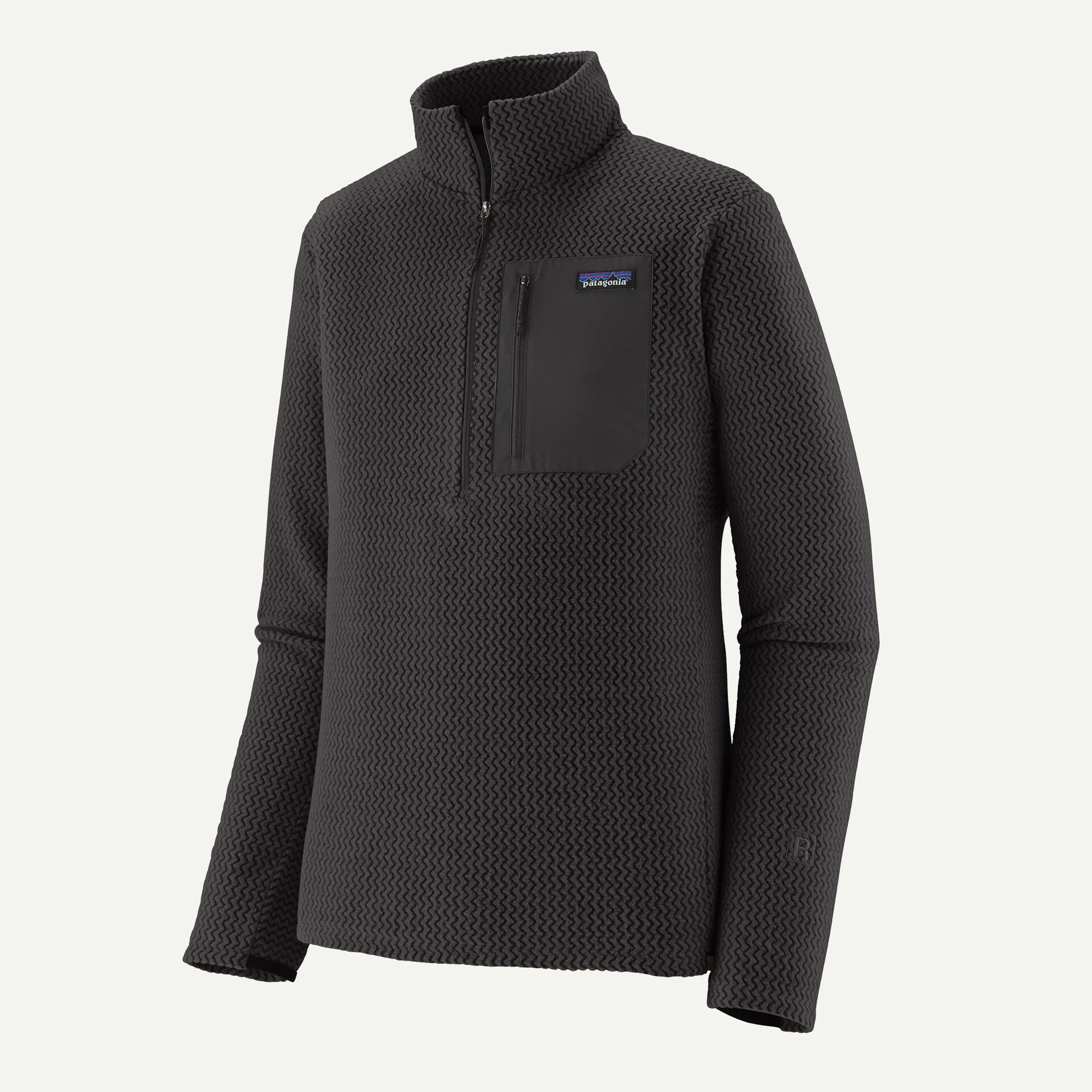 Patagonia Men's R1 Air Zip Neck Apparel Patagonia Black-BLK Small
