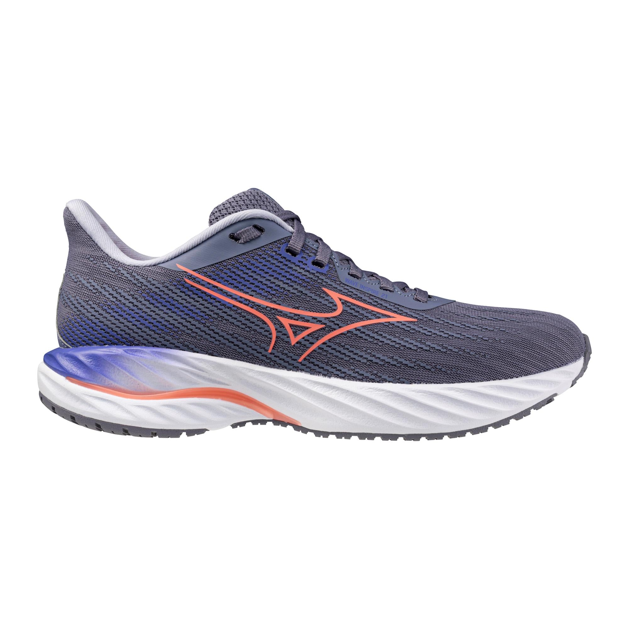 Mizuno Women's Inspire 21 Footwear Mizuno Blue Granite/Striking Coral-5N19 6