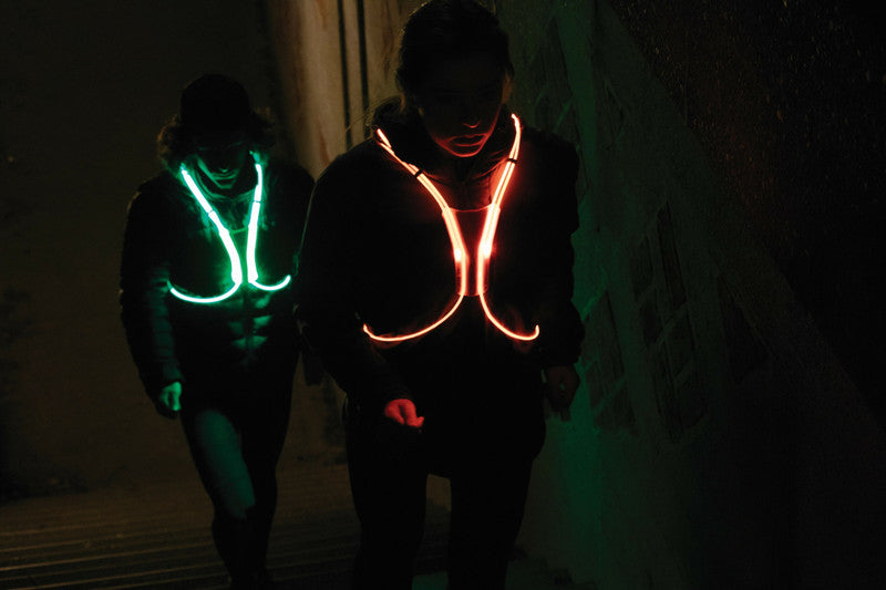 Xinglet Optic Beamâ„¢ Rechargeable Flashing Reflective Vest Accessories AMPHIPOD, INC.