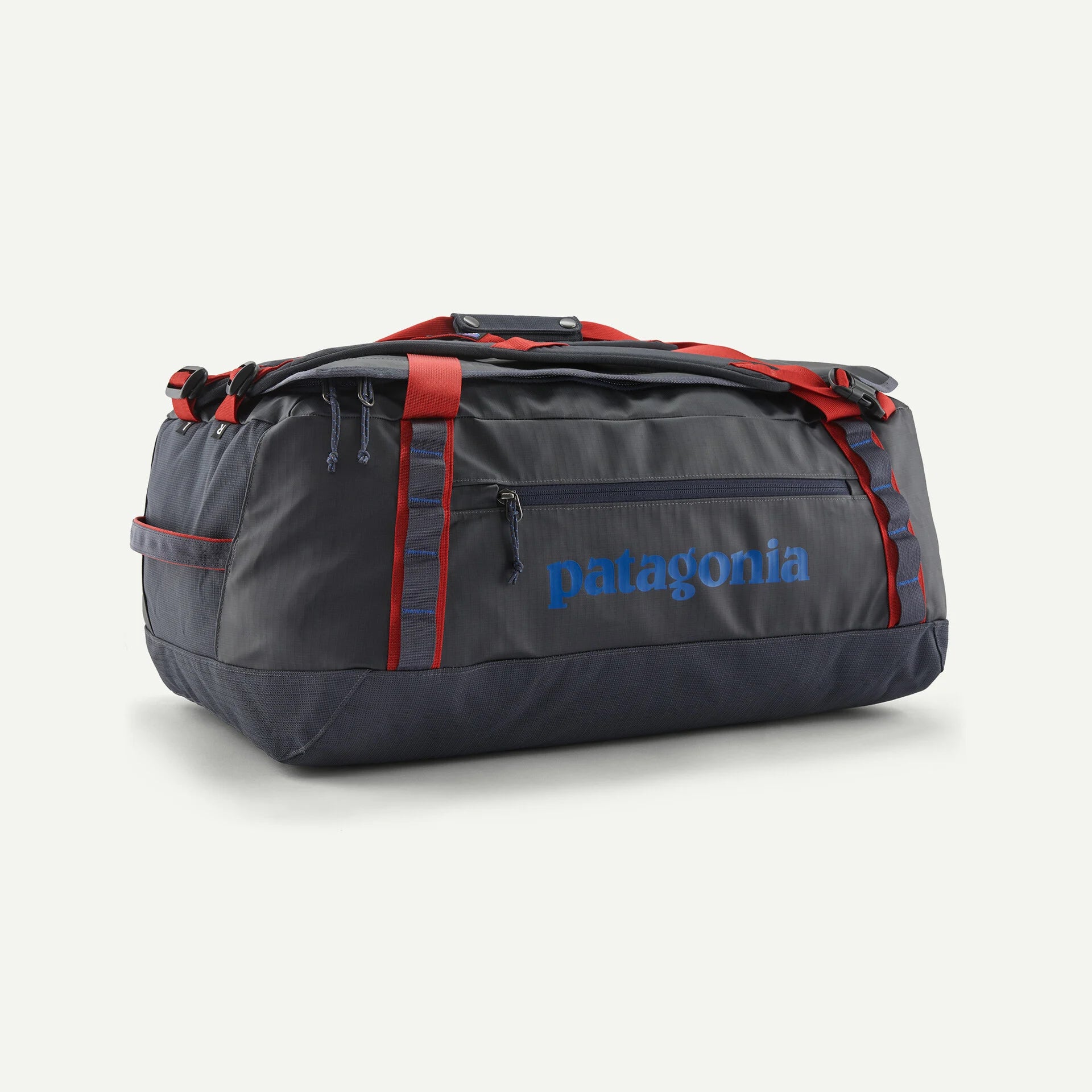 Patagonia 55L Black Hole Duffel Bag Accessories Patagonia Smolder Blue/Amanita Red