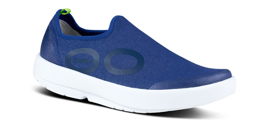 Oofos Men's OOmg eeZee Shoe Footwear OOFOS Navy 8 