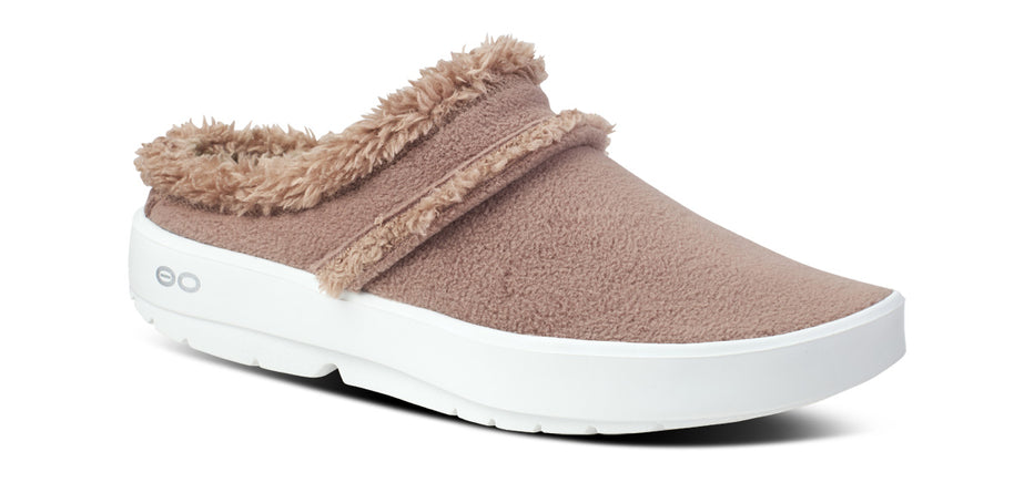 Oofos Women's OOcoozie Mule Shoe Footwear OOFOS Chocolate 6