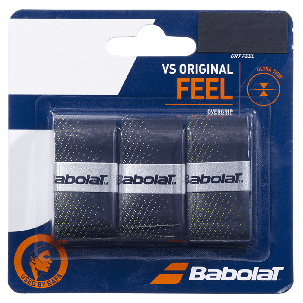 Babolat VS Original X3 Overgrip 3 Pack Accessories Babolat Black  
